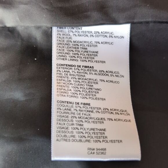 Betsey Johnson Transitional Black and White Tweed Jacket Coat Size S Statement - Picture 5 of 15